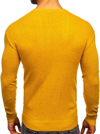 Jersey para hombre amarillo Bolf 0001