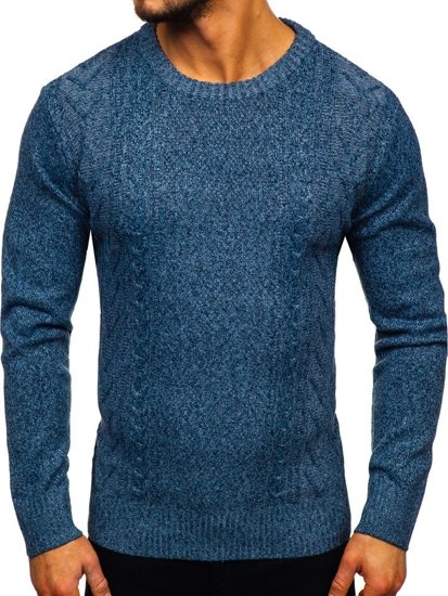 Jersey para hombre azul Bolf H1937