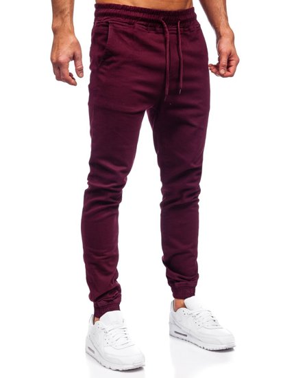 Joggers burdeos para hombre Bolf 707