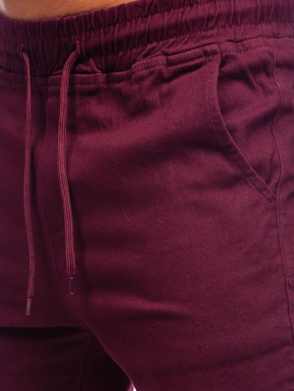 Joggers burdeos para hombre Bolf 707