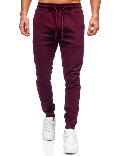 Joggers burdeos para hombre Bolf 707