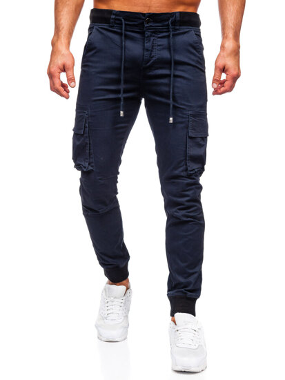 Joggers cargo para hombre azul marino Bolf MP0208BS