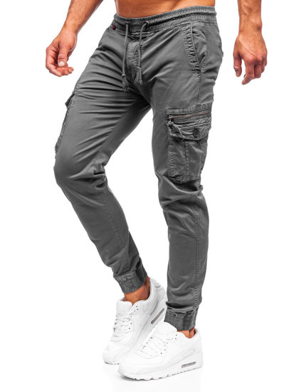 Joggers cargo para hombre color gris Bolf CT6706S0