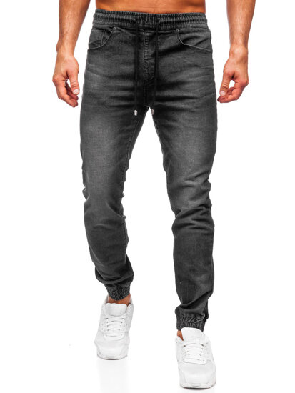 Joggers vaqueros para hombre color negro Bolf MP0275N