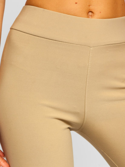 Leggings beige para mujer Bolf YW01053