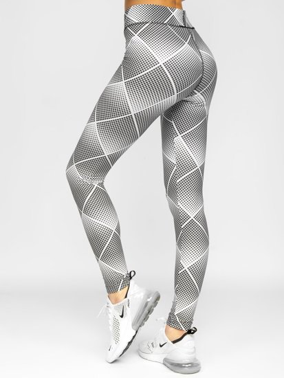 Leggings blancos y negros para mujer Bolf 20967