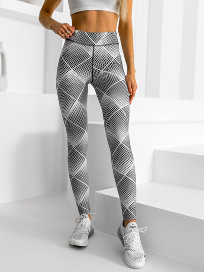 Leggings blancos y negros para mujer Bolf 20967