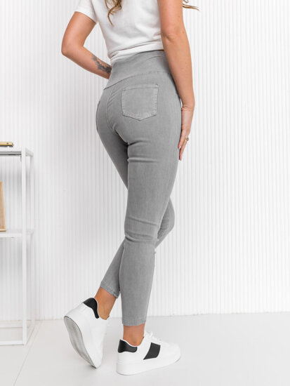 Leggings de vaquero para mujer gris Bolf S110