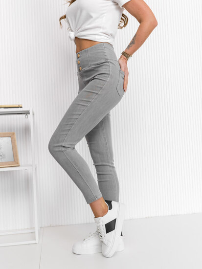 Leggings de vaquero para mujer gris Bolf S110