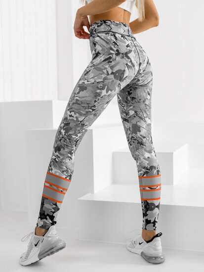 Leggings gris para mujer Bolf 20329