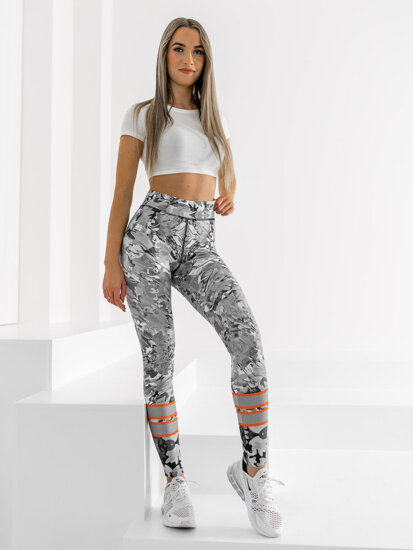 Leggings gris para mujer Bolf 20329