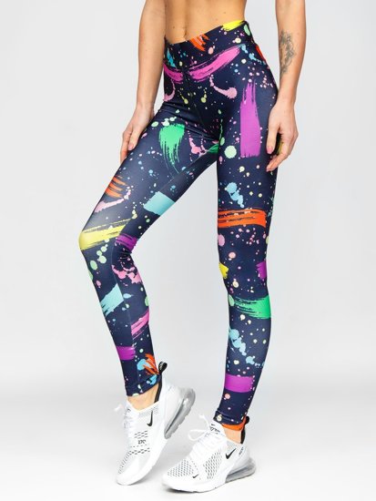 Leggings multicolor para mujer Bolf 20973