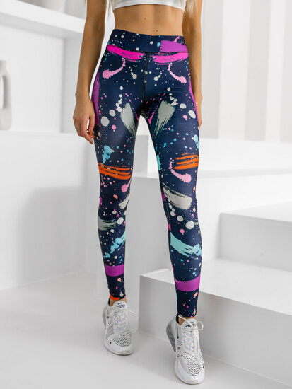 Leggings multicolor para mujer Bolf 20973