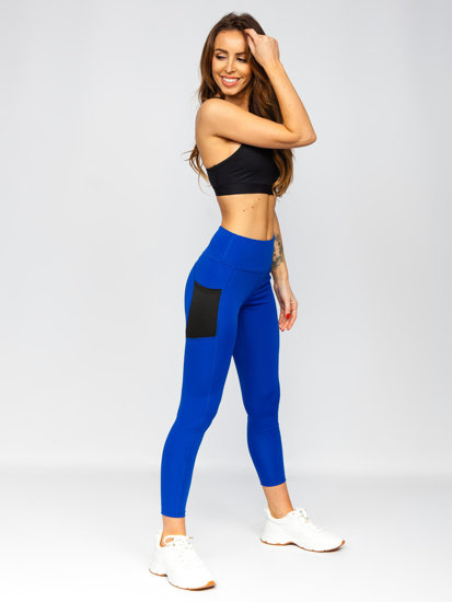 Leggings para mujer azul Bolf XL009