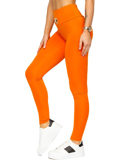 Leggings para mujer naranja Bolf 021A