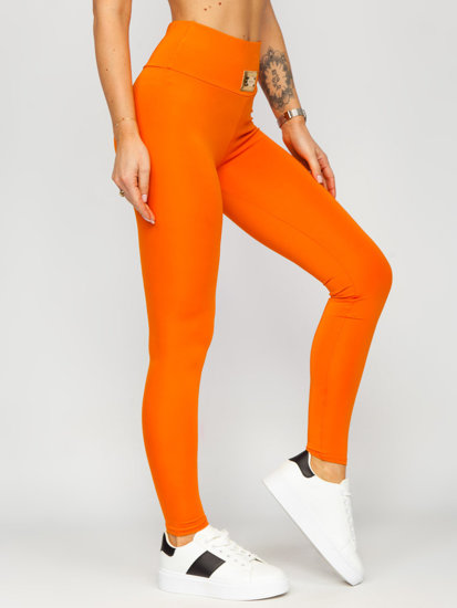 Leggings para mujer naranja Bolf 021A