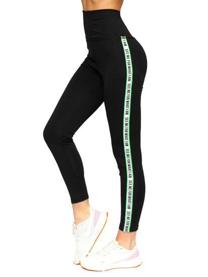 Leggings para mujer negro Bolf TS209