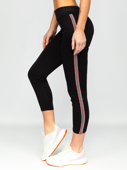 Leggings para mujer negro Bolf TS214