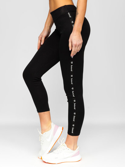 Leggings para mujer negro Bolf TS215