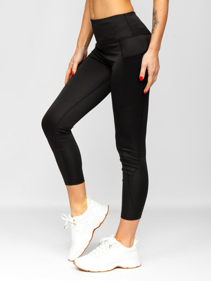 Leggings para mujer negro Bolf XL006