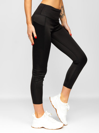 Leggings para mujer negro Bolf XL006