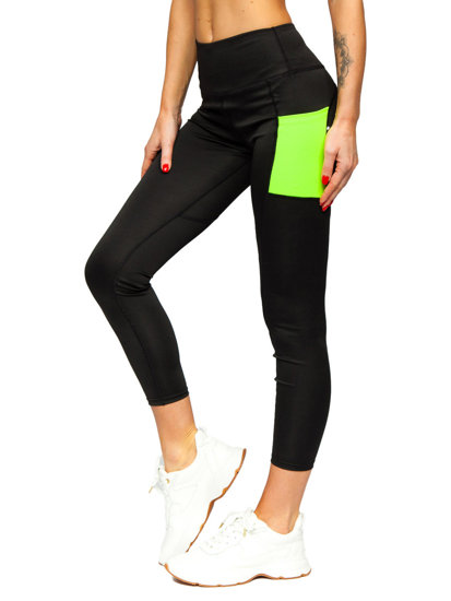 Leggings para mujer negro Bolf XL009