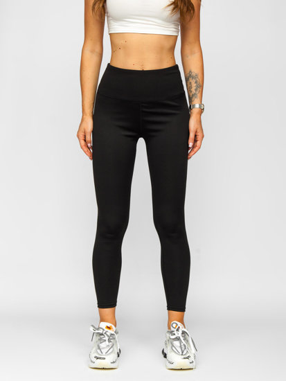 Leggings para mujer negro Bolf YY2216