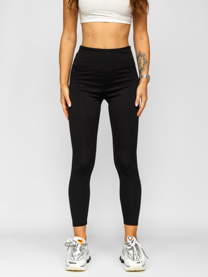 Leggings para mujer negro Bolf YY2217