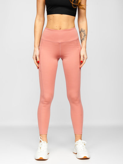 Leggings para mujer rosa claro Bolf XL002A1