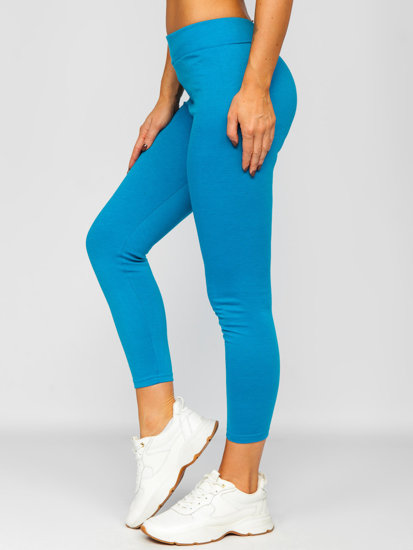 Leggings para mujer turquesa Bolf YW01001