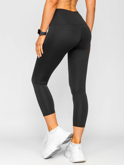 Leggings push up para mujer negro Bolf L719