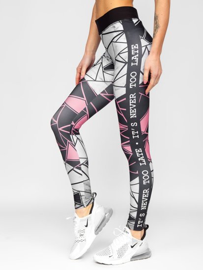 Leggings rosa claro para mujer Bolf 20432