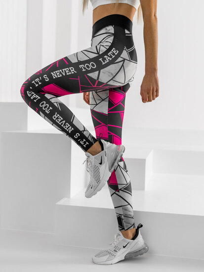 Leggings rosa para mujer Bolf 20432