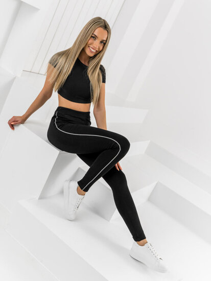 Leggins para mujer color negro Bolf W6888