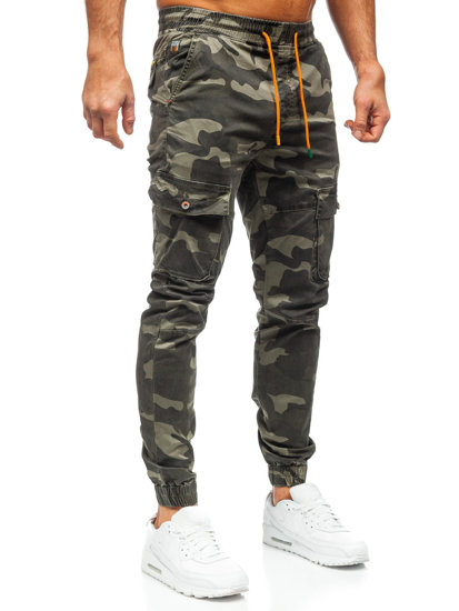 Pantalón cargo jogger para hombre verde Bolf R8601