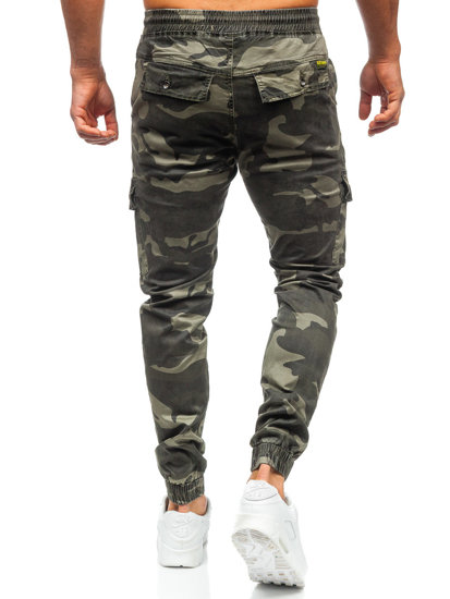 Pantalón cargo jogger para hombre verde Bolf R8601