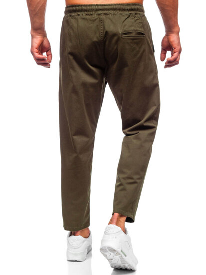 Pantalón chino de tela para hombre caqui Bolf 6237