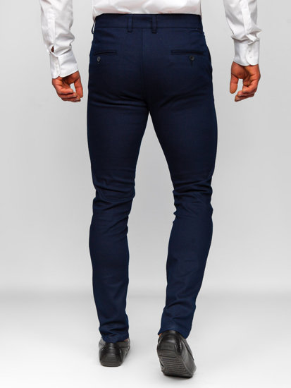 Pantalón chino para hombre azul oscuro Bolf 5000-2