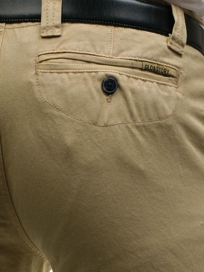 Pantalón chino para hombre beige Bolf 6190