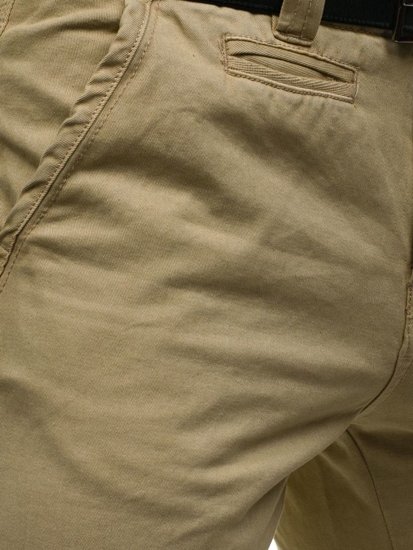 Pantalón chino para hombre beige Bolf 6190