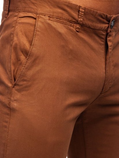 Pantalón chino para hombre color marrón Bolf 1146