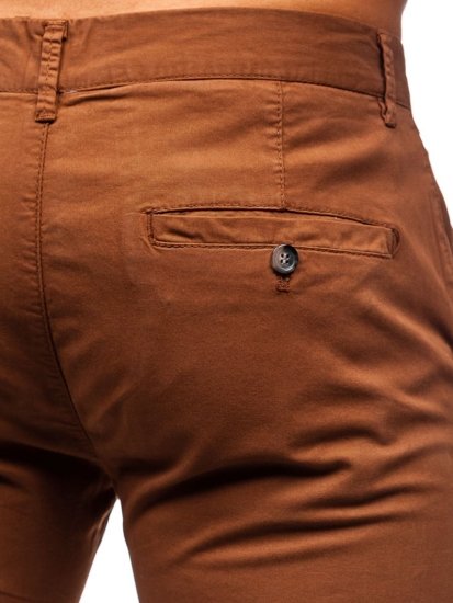 Pantalón chino para hombre color marrón Bolf 1146