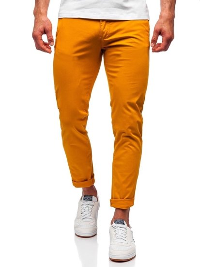 Pantalón chino para hombre color naranja Bolf 1146