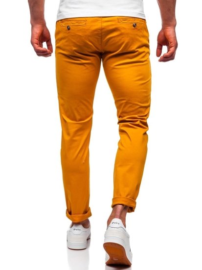 Pantalón chino para hombre color naranja Bolf 1146