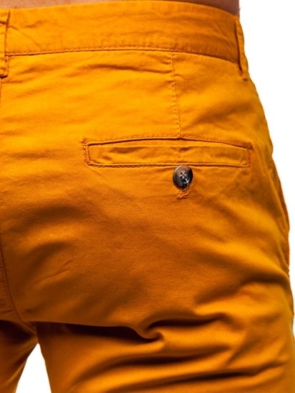 Pantalón chino para hombre color naranja Bolf 1146