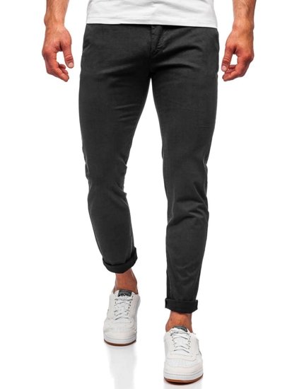 Pantalón chino para hombre color negro Bolf 1146