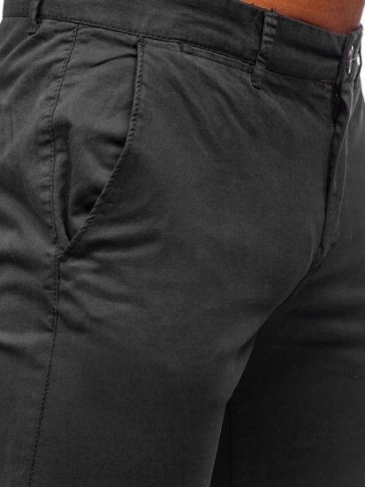 Pantalón chino para hombre color negro Bolf 1146