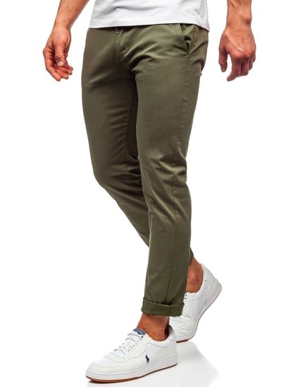 Pantalón chino para hombre color verde Bolf 1146