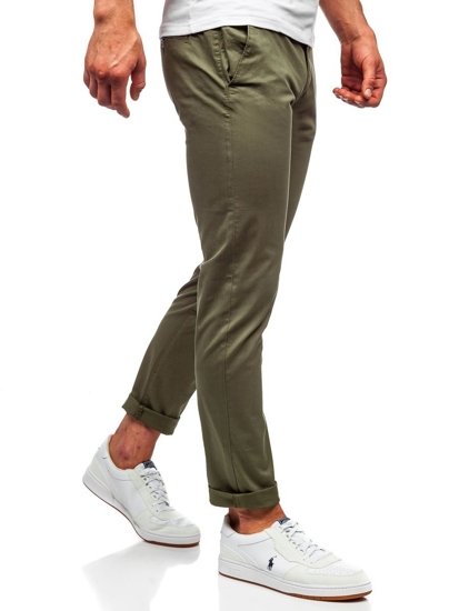 Pantalón chino para hombre color verde Bolf 1146