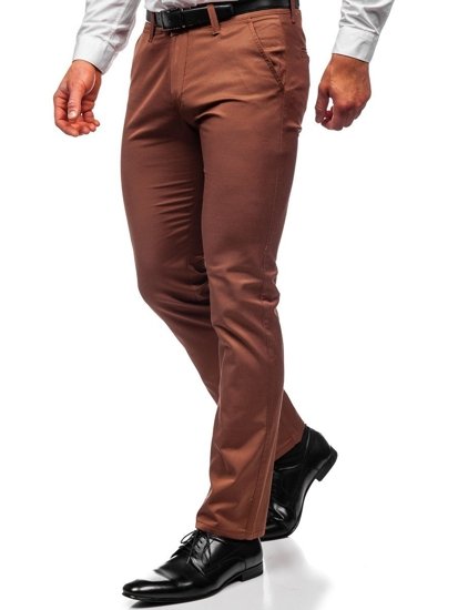 Pantalón chino para hombre marrón Bolf KA1786P